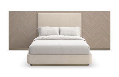 Caracole - Classic Anthology Queen Bed With Wings - CLA-423-102