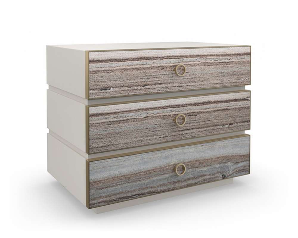 Caracole - Classic Bedrock Nightstand - CLA-022-061 veiw 1