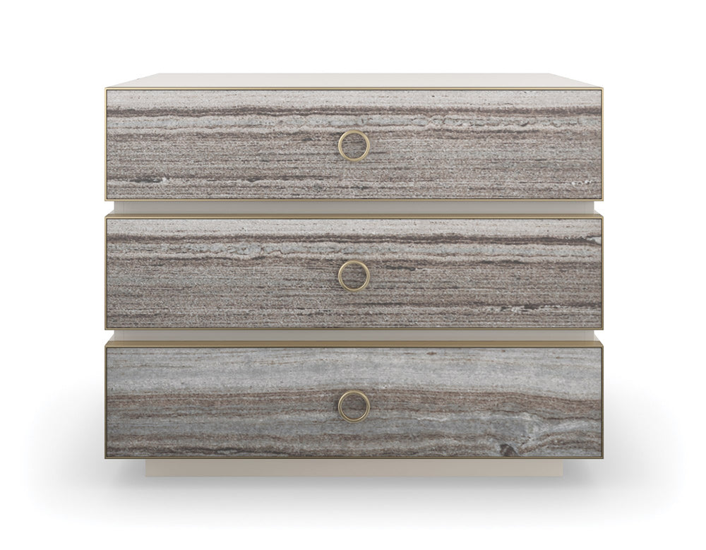 Caracole - Classic Bedrock Nightstand - CLA-022-061