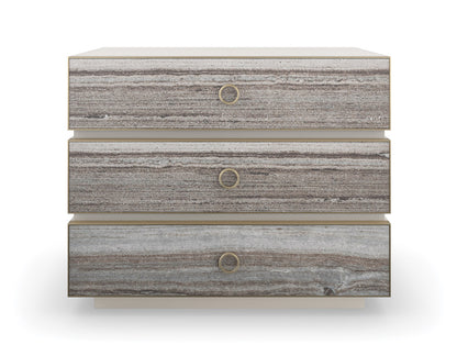 Caracole - Classic Bedrock Nightstand - CLA-022-061