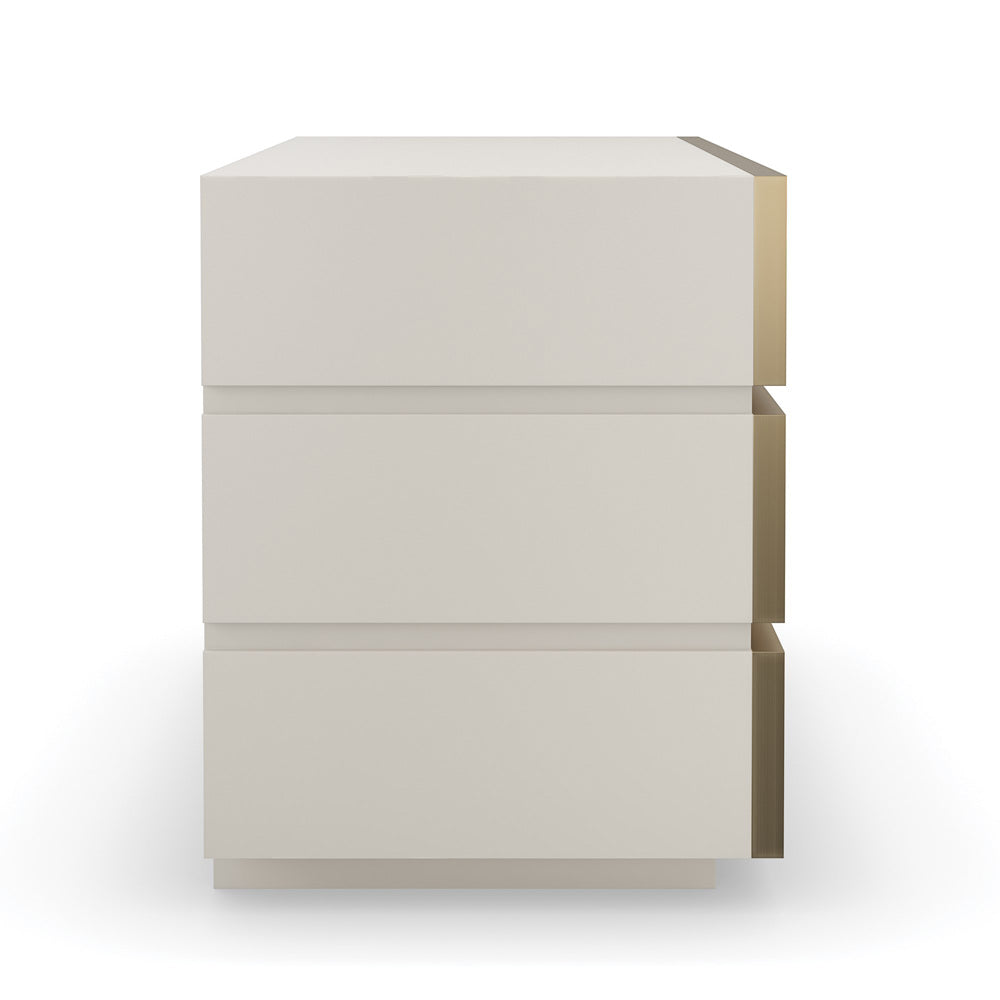 Caracole - Classic Bedrock Nightstand - CLA-022-061