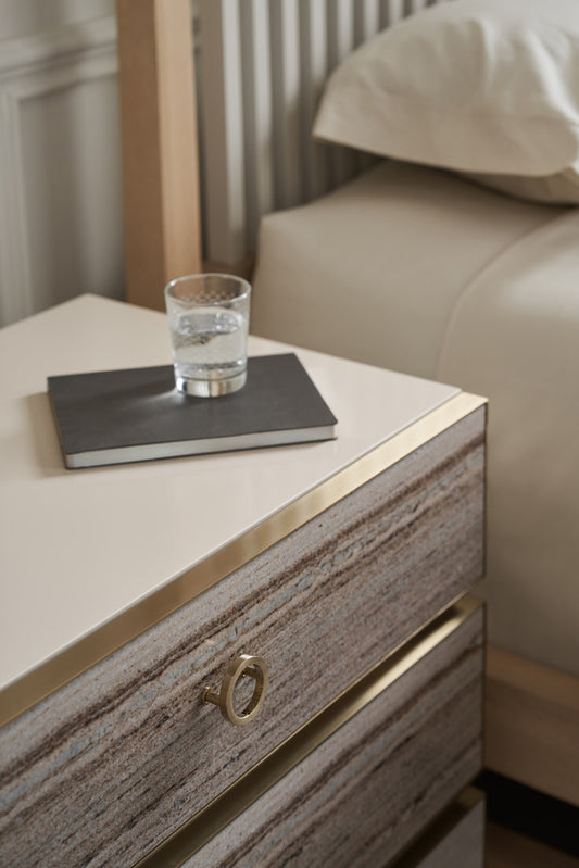 Caracole - Classic Bedrock Nightstand - CLA-022-061