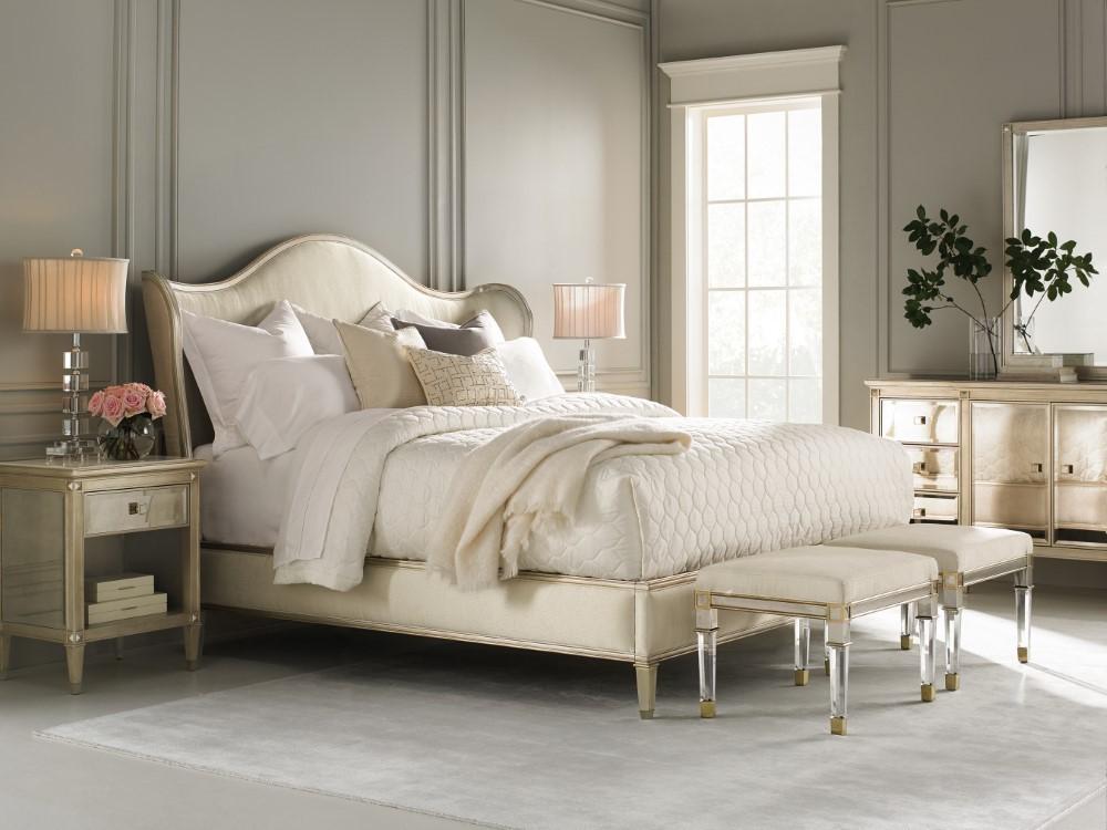 Caracole - Classic Bedtime Beauty - Upholstered King Bed - CLA-016-123 veiw 4