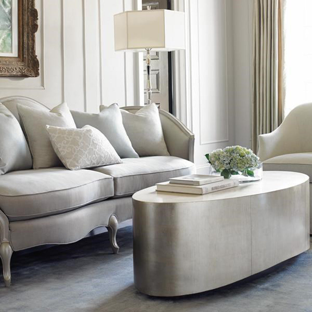 Caracole - Classic Come Oval Here! - Oval Cocktail Table - TRA-COCTAB-012