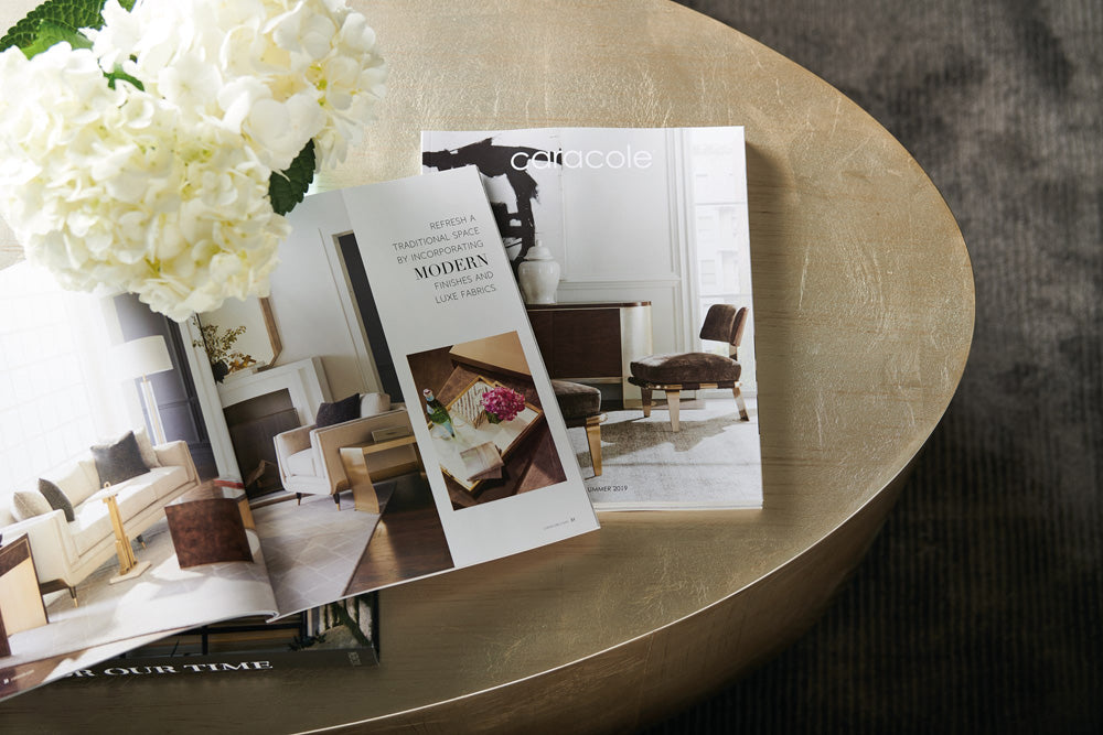 Caracole - Classic Come Oval Here! - Oval Cocktail Table - TRA-COCTAB-012