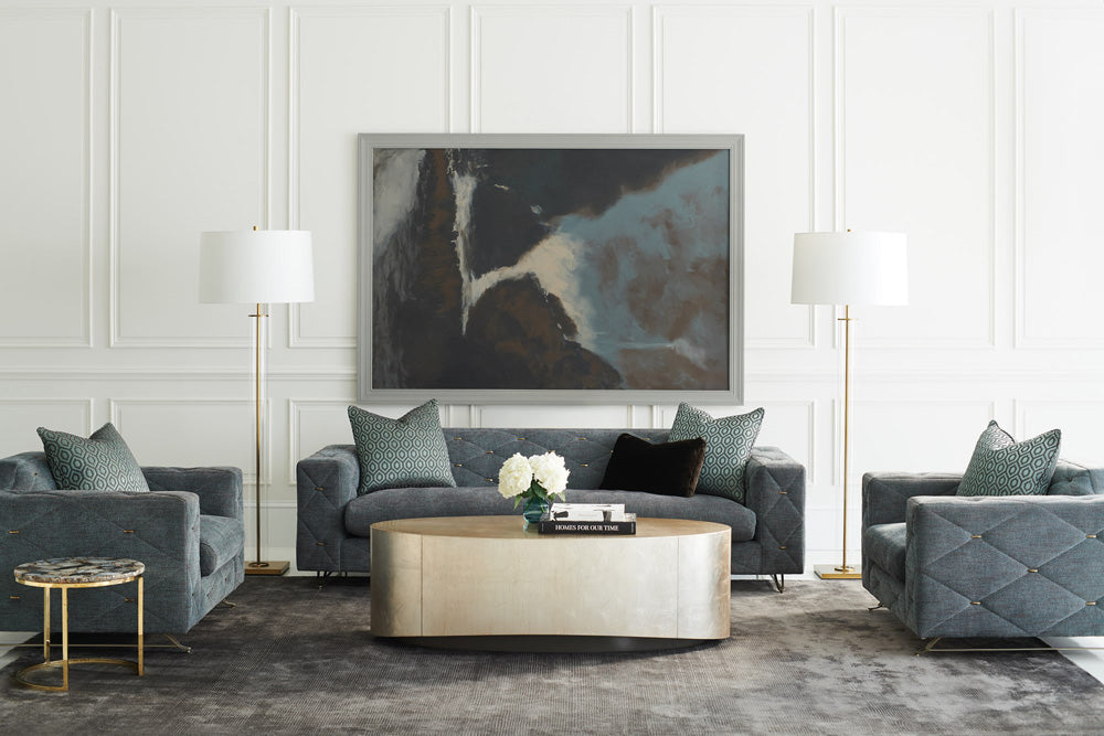 Caracole - Classic Come Oval Here! - Oval Cocktail Table - TRA-COCTAB-012