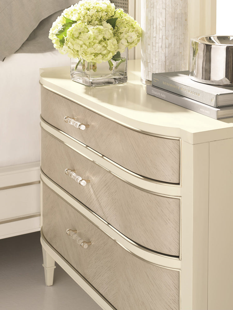 Caracole - Classic Dress Code - Three Drawer Nightstand - CLA-416-064_CLOSEOUT