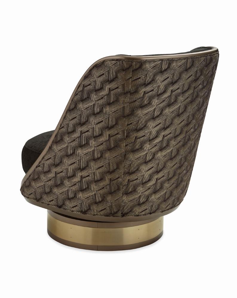 Caracole - Classic Go For A Spin Swivel Chair - UPH-018-035-A veiw 4
