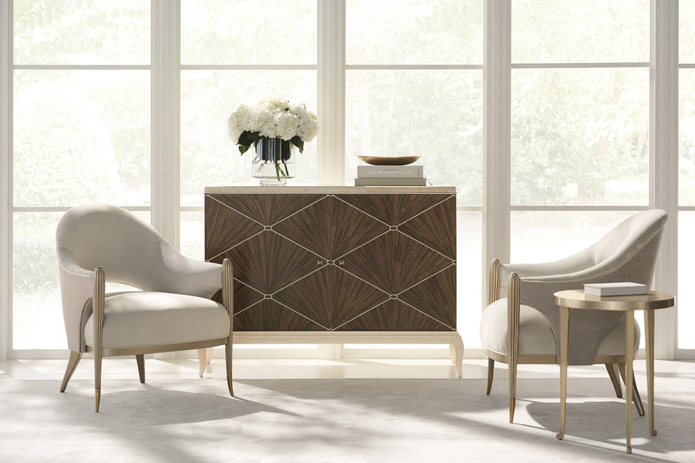 Caracole - Classic Honey Bunch Cocktail Table - CLA-418-4011