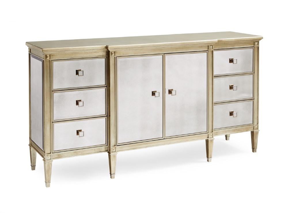 Caracole - Classic La-Dee-Dah - Antique Mirrored Dresser - CLA-016-034 veiw 1