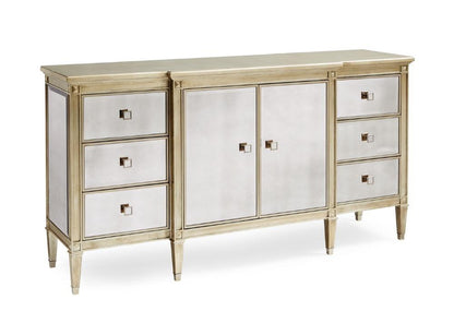 Caracole - Classic La-Dee-Dah - Antique Mirrored Dresser - CLA-016-034 veiw 1