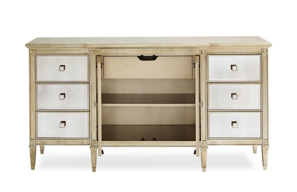 Caracole - Classic La-Dee-Dah - Antique Mirrored Dresser - CLA-016-034 veiw 4