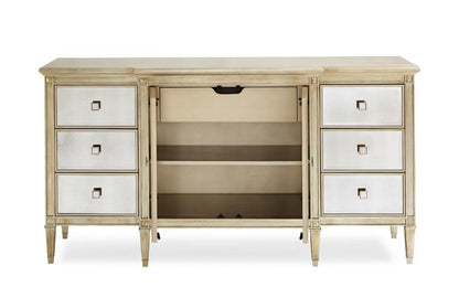 Caracole - Classic La-Dee-Dah - Antique Mirrored Dresser - CLA-016-034 veiw 4