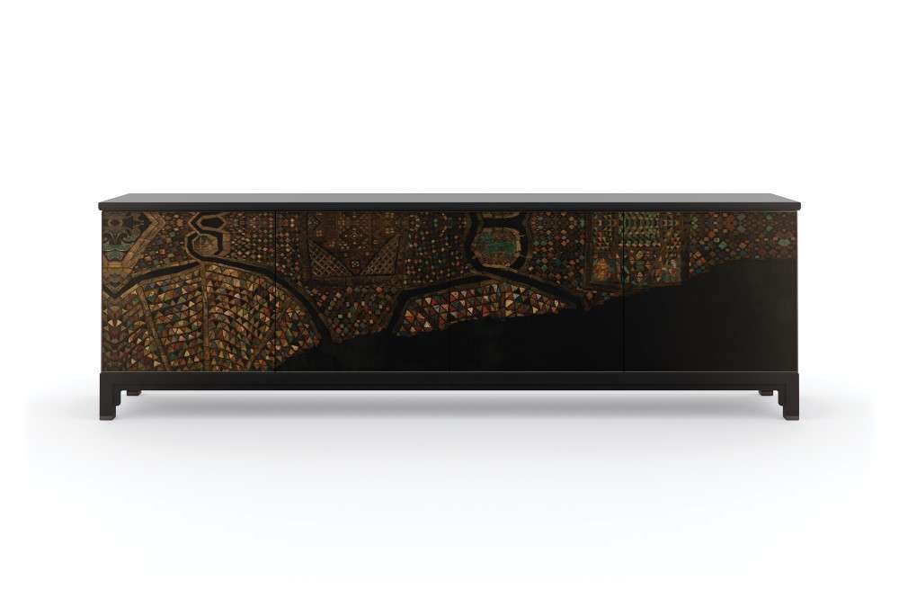 Caracole - Classic Mosaic Media Cabinet - CLA-020-532 veiw 3