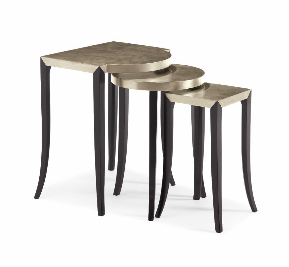 Caracole - Classic Out & About - Nesting Tables (Set of 3) - CON-SIDTAB-004 veiw 1