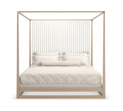 Caracole - Classic Pinstripe Light Bed King Bed - CLA-022-122