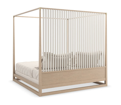 Caracole - Classic Pinstripe Light Bed King Bed - CLA-022-122