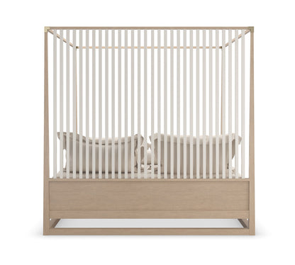 Caracole - Classic Pinstripe Light Bed King Bed - CLA-022-122