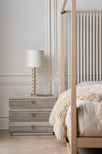 Caracole - Classic Pinstripe Light Bed King Bed - CLA-022-122