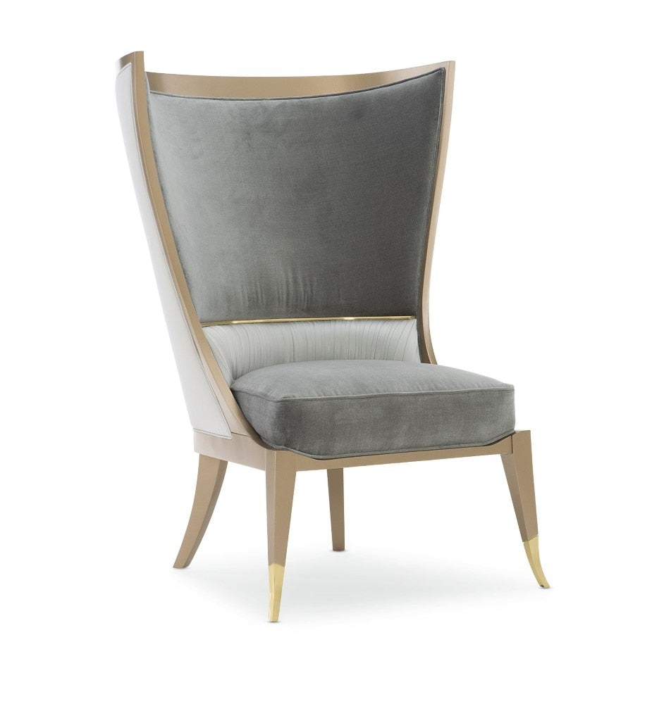 Caracole - Classic Pop Your Collar Chair - UPH-418-033-B veiw 1