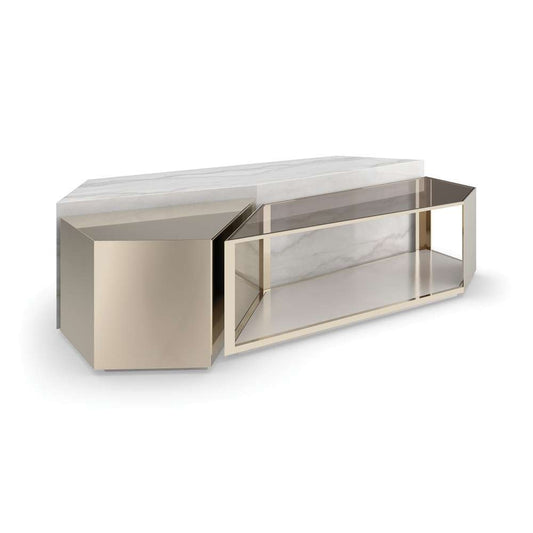 Caracole - Classic Refraction Cocktail Table - CLA-023-402_CLOSEOUT veiw 1