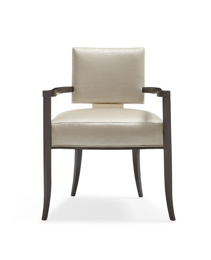 Caracole - Classic Reserved Seating Arm - Dining Chair with Gold Metal Accents - CLA-016-275 veiw 2