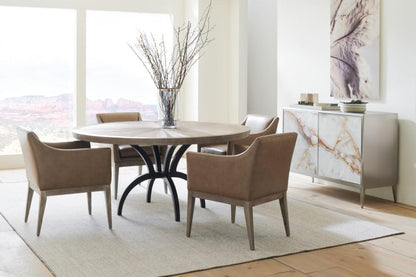Caracole - Classic Rough and Ready 54in Dining Table - CLA-019-2013_CLOSEOUT veiw 5