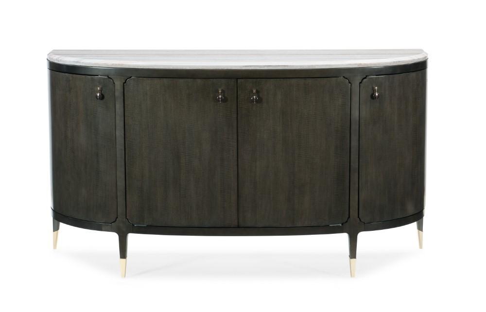 Caracole - Classic Serve Yourself - Stone Top Demilune Buffet - CLA-417-214 veiw 2