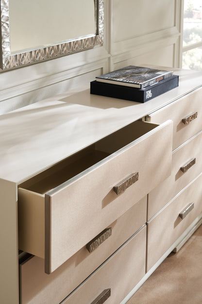 Caracole - Classic Silver Lining Dresser - CLA-423-012