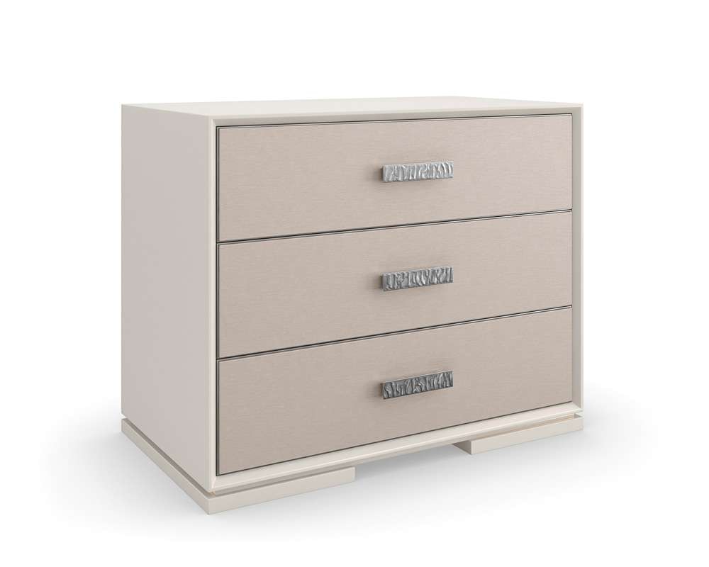 Caracole - Classic Silver Lining Nightstand - CLA-423-066 veiw 1