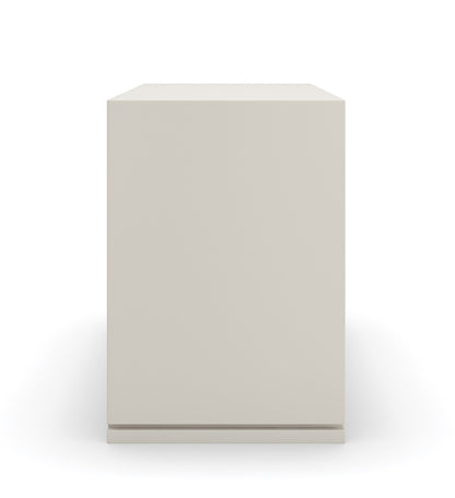 Caracole - Classic Silver Lining Nightstand - CLA-423-066_CLOSEOUT