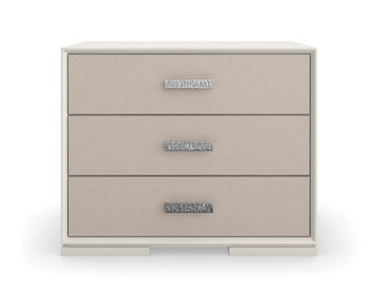 Caracole - Classic Silver Lining Nightstand - CLA-423-066_CLOSEOUT