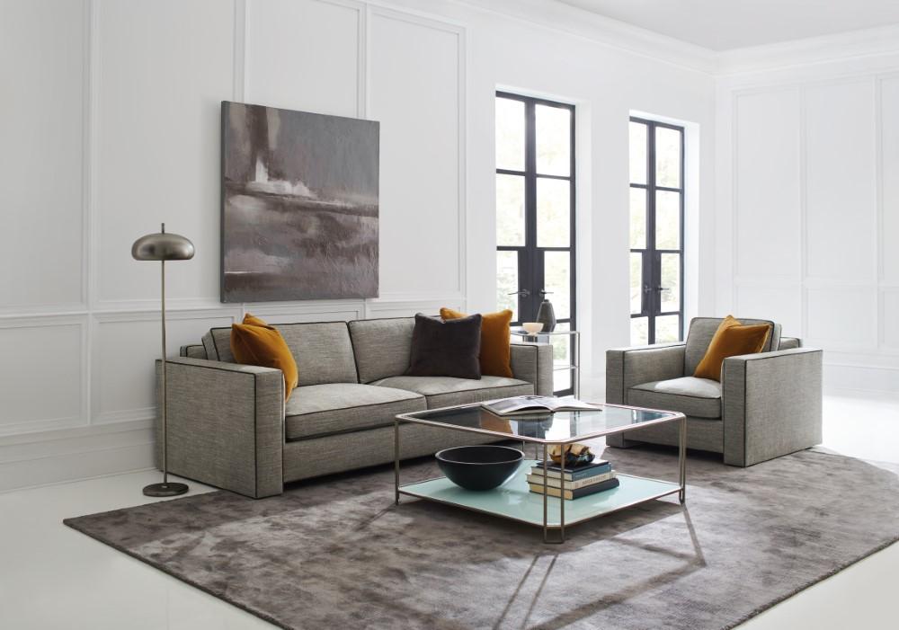 Caracole - Classic Welt Played 92in Sofa - UPH-019-016-A veiw 6