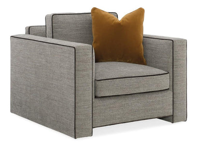 Caracole - Classic Welt Played Club Chair - UPH-019-0310-A veiw 1