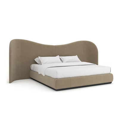 Caracole - Clio King Bed in Dark Chocolate - CLA-024-123 veiw 1