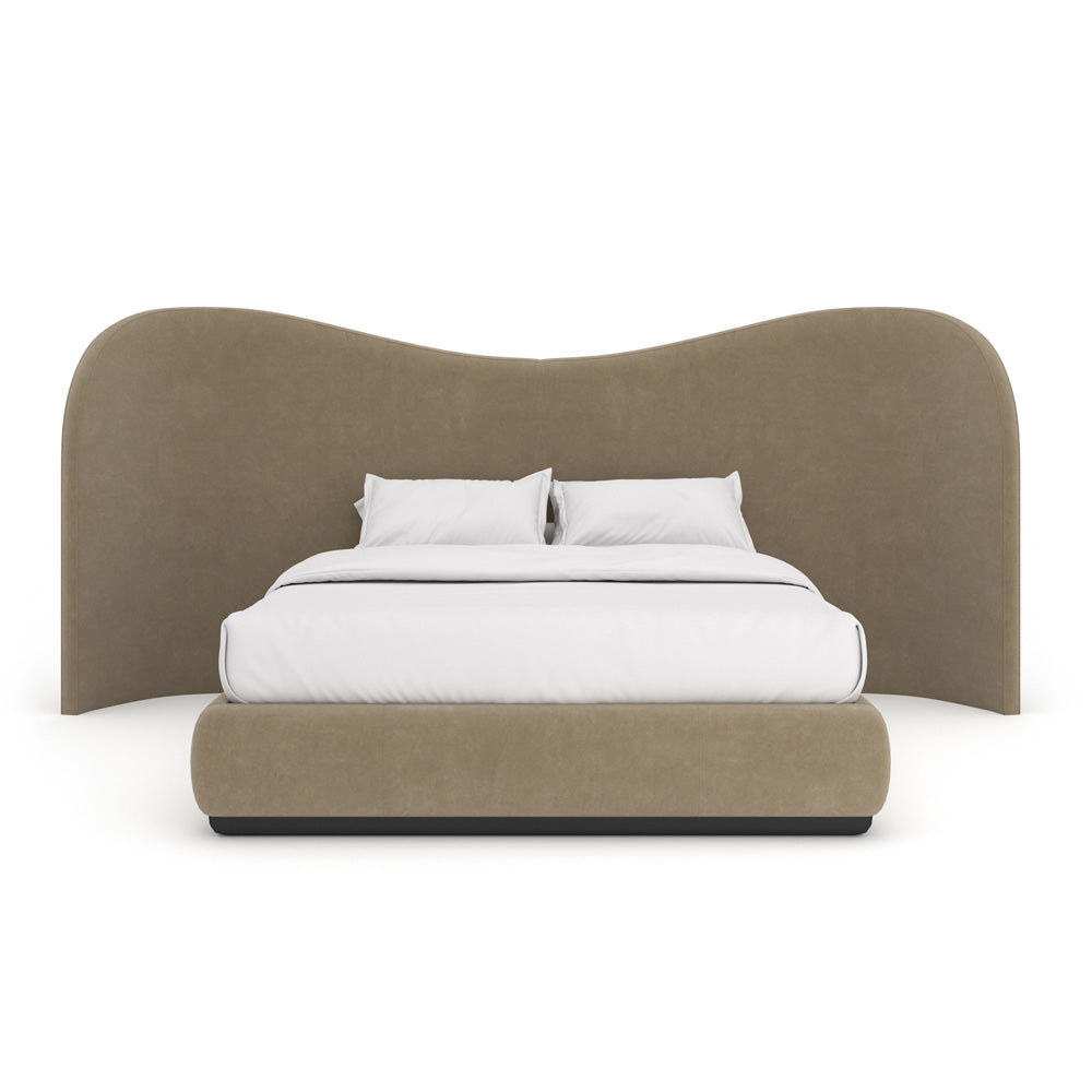 Caracole - Clio Queen Bed in Dark Chocolate - CLA-024-103