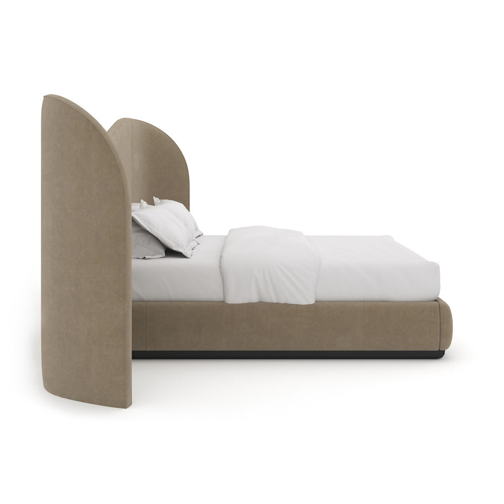 Caracole - Clio Queen Bed in Dark Chocolate - CLA-024-103