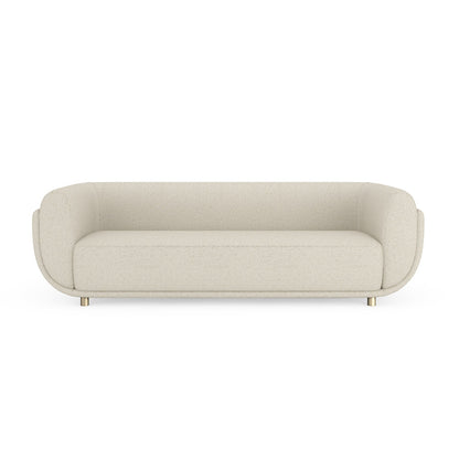 Caracole - Cocoon Sofa in Whisper of Gold - UPH-024-013-A