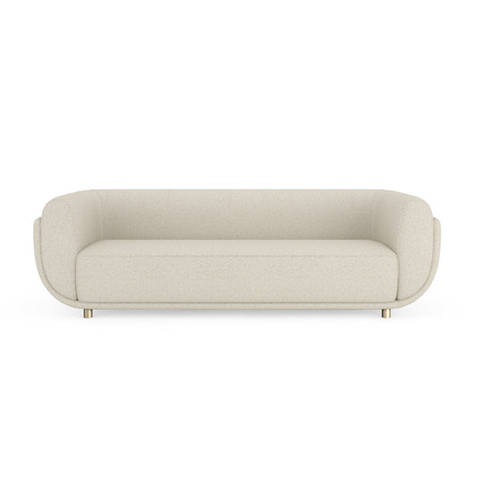 Caracole - Cocoon Sofa in Whisper of Gold - UPH-024-013-A