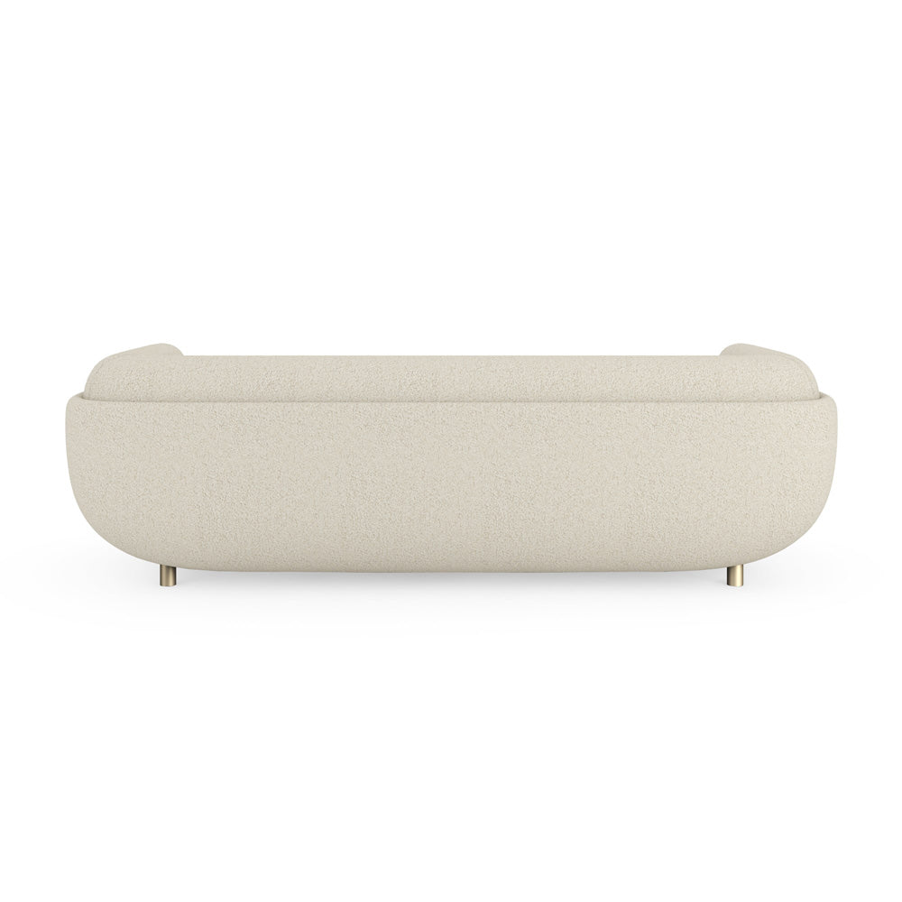 Caracole - Cocoon Sofa in Whisper of Gold - UPH-024-013-A
