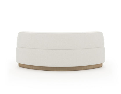 Caracole - Crescent Armless Wedge in Brushed Gold Paint - UPH-024-CR2-B_CLOSEOUT