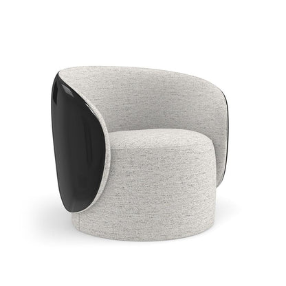 Caracole - Cuff Swivel Chair in Piano Black - UPH-024-135-A veiw 1