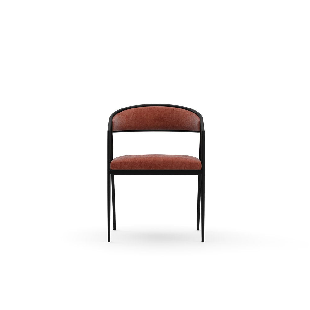 Caracole - Dario Chocolate Arm Chair - Rouge - CLA-426-271 view 2