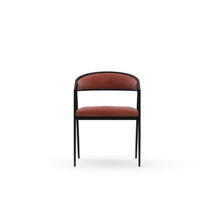 Caracole - Dario Chocolate Arm Chair - Rouge - CLA-426-271 view 2