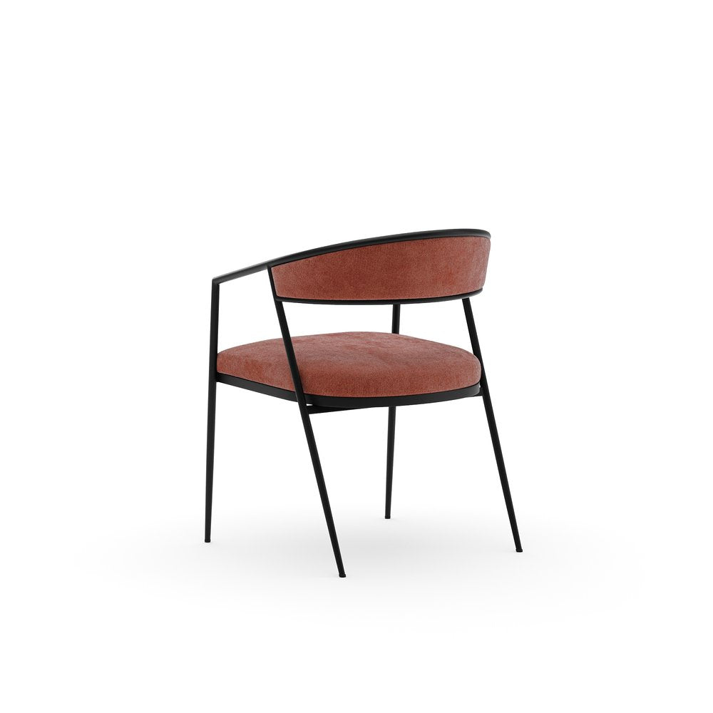 Caracole - Dario Chocolate Arm Chair - Rouge - CLA-426-271 view 4