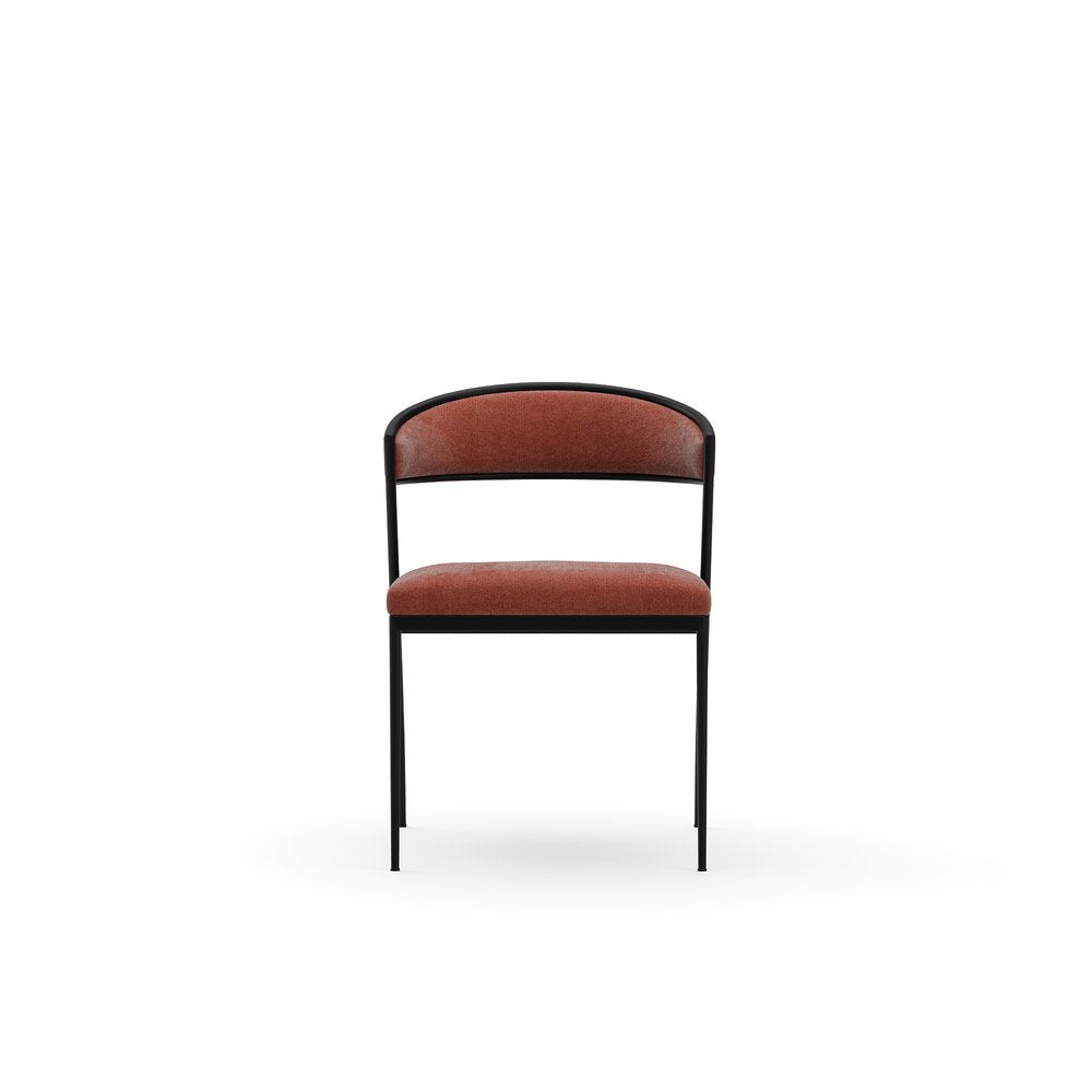 Caracole - Dario Chocolate Side Chair - Rouge - CLA-426-281 view 2