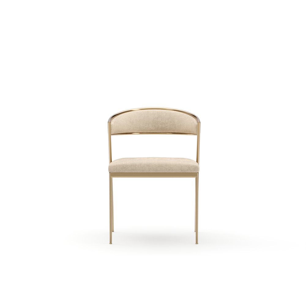 Caracole - Dario Wog Side Chair - Ivory - CLA-426-2813 view 2