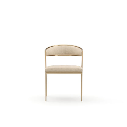 Caracole - Dario Wog Side Chair - Ivory - CLA-426-2813 view 2