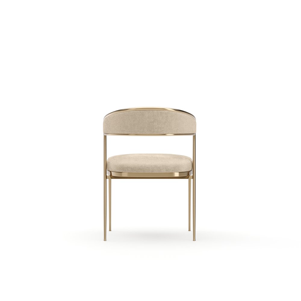 Caracole - Dario Wog Side Chair - Ivory - CLA-426-2813 view 4