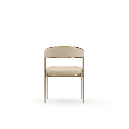 Caracole - Dario Wog Side Chair - Ivory - CLA-426-2813 view 4